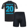 Bayer Leverkusen Alejandro Grimaldo #20 3rd Trikot 2024-25 Kurzarm (+ kurze hosen)